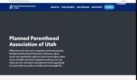 
							         Planned Parenthood Association of Utah								  
							    
