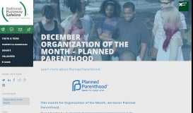 
							         Planned Parenthood - Organization of the Month - December 2016 ...								  
							    