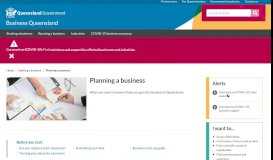 
							         Planning a business | Business Queensland								  
							    