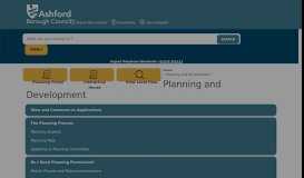 
							         Planning and Building Control - Ashford Borough Council								  
							    