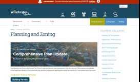
							         Planning and Zoning | City of Winchester								  
							    