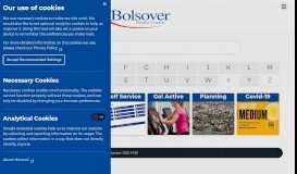 
							         Planning Appeals & Applications - Bolsover District Council								  
							    