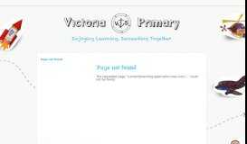 
							         Planning Application for the new Victoria School. | Victoria Primary ...								  
							    