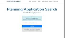 
							         Planning Application Search | Boston Borough Council								  
							    