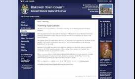 
							         Planning Applications | Bakewell Town Council								  
							    
