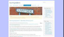 
							         Planning Applications - Bassetlaw District Council - Sunnysiders								  
							    