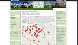 
							         Planning Applications | Burbage Parish Council								  
							    