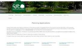 
							         Planning Applications - Cheswick Green Parish Council								  
							    
