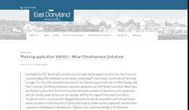 
							         Planning Applications – Donyland Parish Council								  
							    