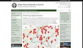 
							         Planning Applications | Glen Parva Parish Council								  
							    