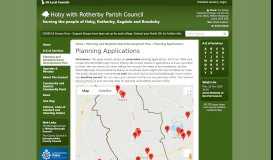 
							         Planning Applications | Hoby with Rotherby Parish Council								  
							    
