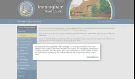 
							         Planning Applications | Immingham Town Council in Lincolnshire								  
							    