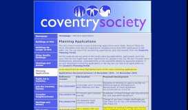 
							         Planning applications in Coventry								  
							    