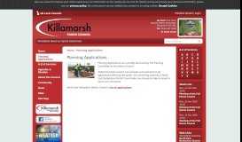 
							         Planning Applications | Killamarsh Parish Council								  
							    