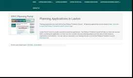 
							         Planning Applications - Laxton Parish Council								  
							    