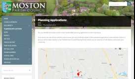 
							         Planning Applications | Moston Parish Council								  
							    