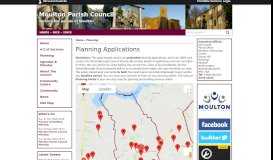 
							         Planning Applications | Moulton Parish Council								  
							    
