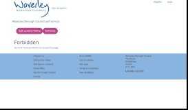 
							         Planning applications payment portal - Waverley Borough Council self ...								  
							    