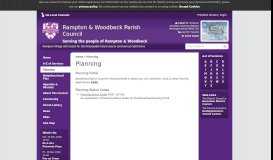 
							         Planning Applications | Rampton & Woodbeck Parish Council								  
							    