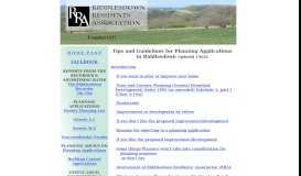 
							         Planning Applications - Riddlesdown Residents' Association								  
							    