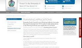 
							         Planning applications - Romanby Parish Council								  
							    