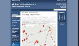 
							         Planning Applications | Seagrave Parish Council								  
							    