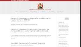 
							         Planning Applications | Sherington Parish Council								  
							    