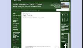 
							         Planning Applications | South Normanton Parish Council								  
							    