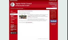 
							         Planning Applications | Tupton Parish Council								  
							    