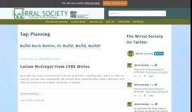 
							         planning Archives | The Wirral Society								  
							    