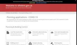 
							         Planning & Building Control - sthelens.gov.uk								  
							    