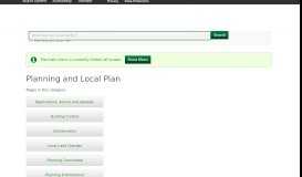 
							         Planning & Building - North East Derbyshire District Council								  
							    