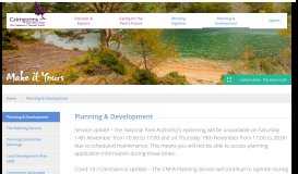 
							         Planning - Cairngorms National Park Authority								  
							    