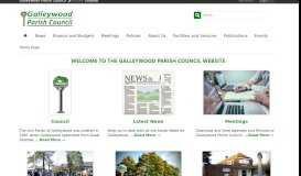 
							         Planning comments - Galleywood Parish Council								  
							    