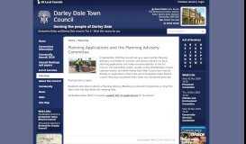 
							         Planning | Darley Dale Town Council								  
							    