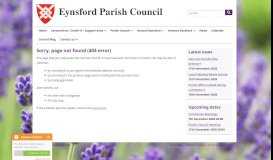 
							         Planning | Eynsford Parish Council								  
							    