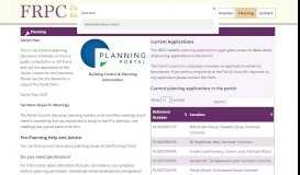 
							         Planning – Farnham Royal Parish Council								  
							    