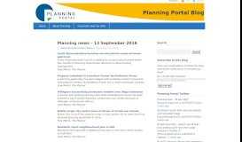 
							         Planning news – 13 September 2018 | Planning Portal Blog								  
							    