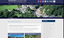 
							         Planning Permission - Eryri - Snowdonia								  
							    
