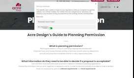 
							         Planning Permission | Planning Permission Newcastle | Acre Design								  
							    
