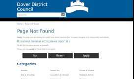 
							         Planning Portal - Dover District Council								  
							    