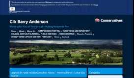 
							         Planning Portal – Leeds City Council - Cllr Barry Anderson - YourCllr ...								  
							    
