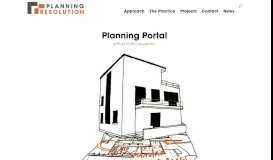 
							         Planning Portal - Planning Resolution								  
							    