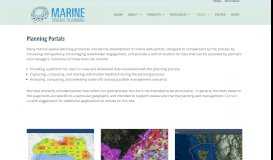 
							         Planning Portals | Marine Planning								  
							    