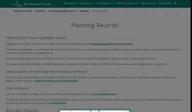 
							         Planning Records - Breckland Council								  
							    