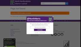 
							         Planning Register - Decision Notices | North Hertfordshire District ...								  
							    