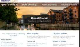 
							         Planning Search - Harrow Council								  
							    