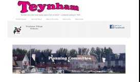 
							         Planning - Teynham Parish Council Website								  
							    