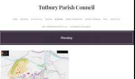 
							         Planning – Tutbury Parish Council								  
							    