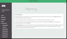 
							         Planning - Weston & Basford Online								  
							    